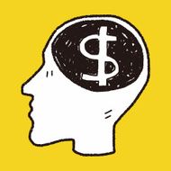 brain money doodle N8