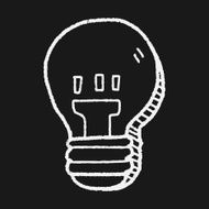 bulb doodle drawing N8