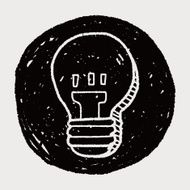 bulb doodle drawing N10