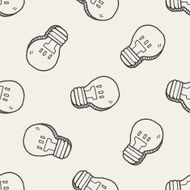 bulb doodle drawing N11