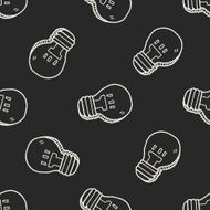 bulb doodle drawing N12