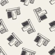 bussiness chart doodle drawing N18