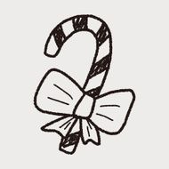 candy cane doodle N8