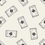 candy doodle seamless pattern background N13