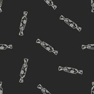 candy doodle seamless pattern background N20