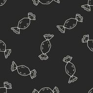 candy doodle seamless pattern background N23