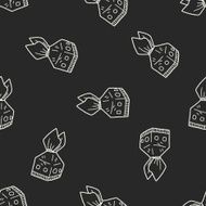 candy doodle seamless pattern background N25