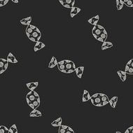 candy doodle seamless pattern background N29