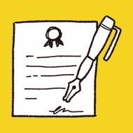 certificate doodle N27