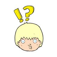 cartoon curious face N3