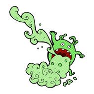 cartoon gross monster N3