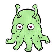 cartoon space alien N23