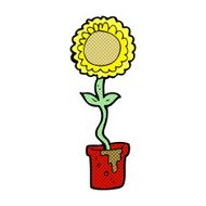 cartoon flower N32