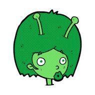 Cartoon Alien Girl N9