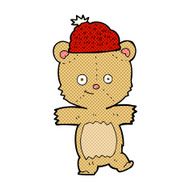 cartoon bear in hat N52