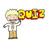 quiz sign cartoon N10