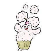 cartoon cupcake monster N3
