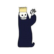 cartoon spooky ghoul N6