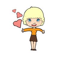 cartoon woman in live N3
