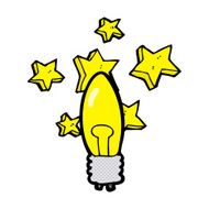 Cartoon Light Bulb N58