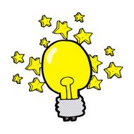 Cartoon Light Bulb N59