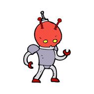 cartoon space man N9