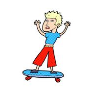 Cartoon Skater Boy N7