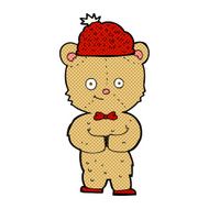 cartoon bear in hat N57