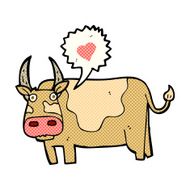 Cartoon Cow N29
