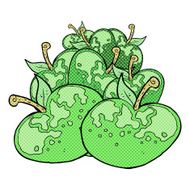 cartoon apples N4