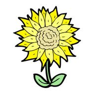 cartoon flower N35