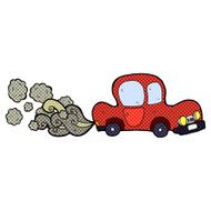 cartoon dirty old car N3