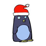 Cartoon Christmas Penguin N4