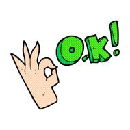 cartoon ok symbol N5