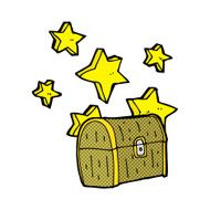 Pirate Treasure Chest Cartoon N11