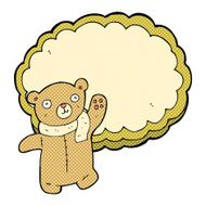 cartoon bear and cloud N3