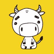 Chinese Zodiac cow doodle drawing N7