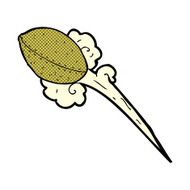 throwing football cartoon N3