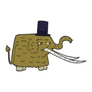 Cartoon Mammoth N4