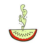 cartoon squirting watermelon N8