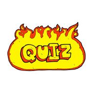 quiz sign cartoon N11