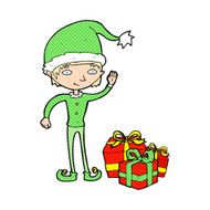 Cartoon Christmas Elf N22