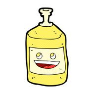 Cartoon Juice Bottle N4