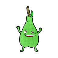 cartoon happy pear N2