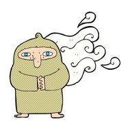 cartoon smelly monk N3