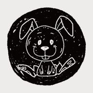 Chinese Zodiac rabbit doodle drawing N5