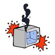 cartoon exploding microwave N5