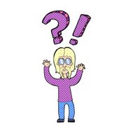 cartoon shocked man N6