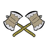 crossed axes cartoon N3