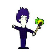 cartoon spooky vampire N24